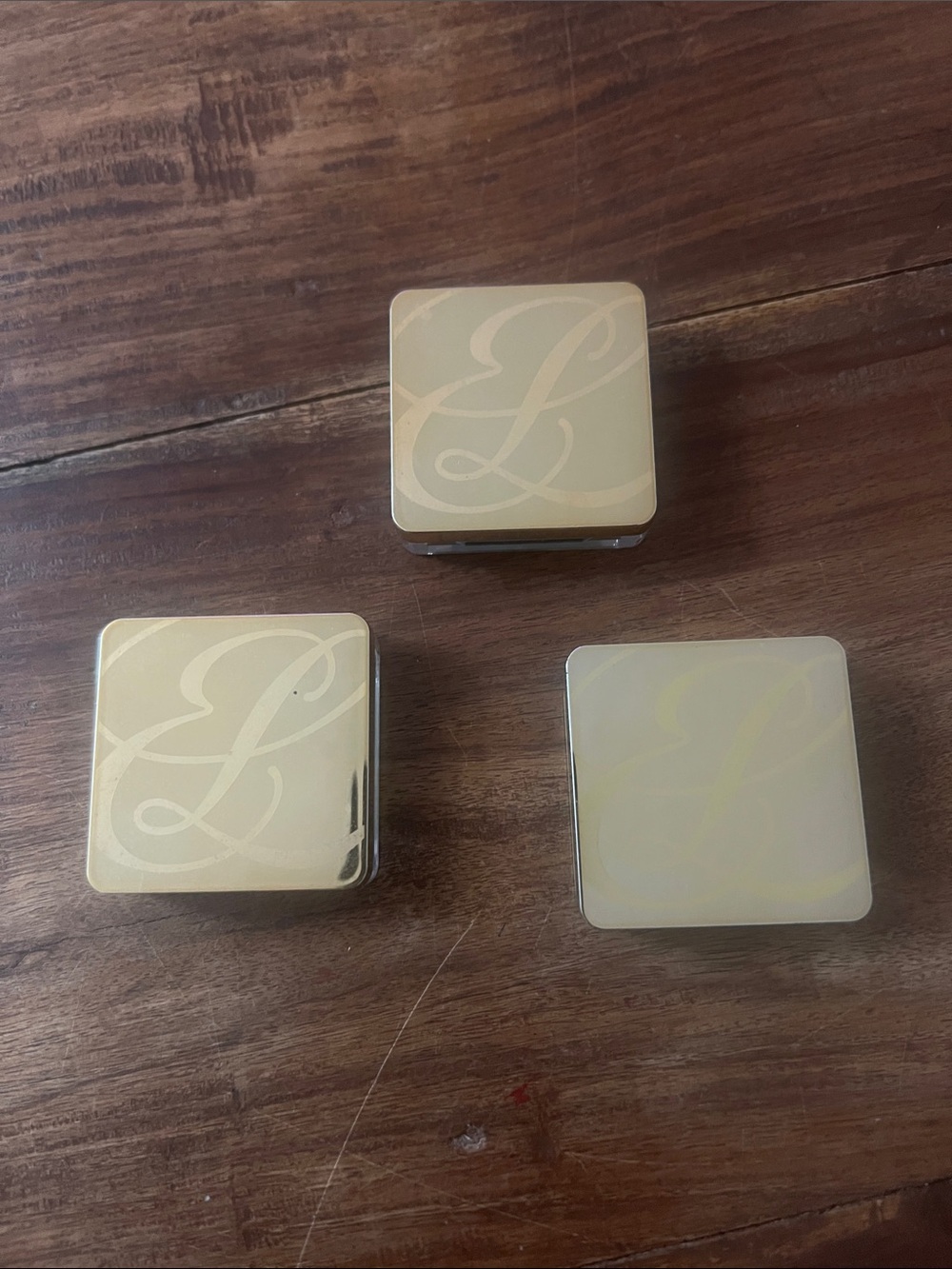 Estée Lauder Mini Square eyeshadow Trio - Cream Tops